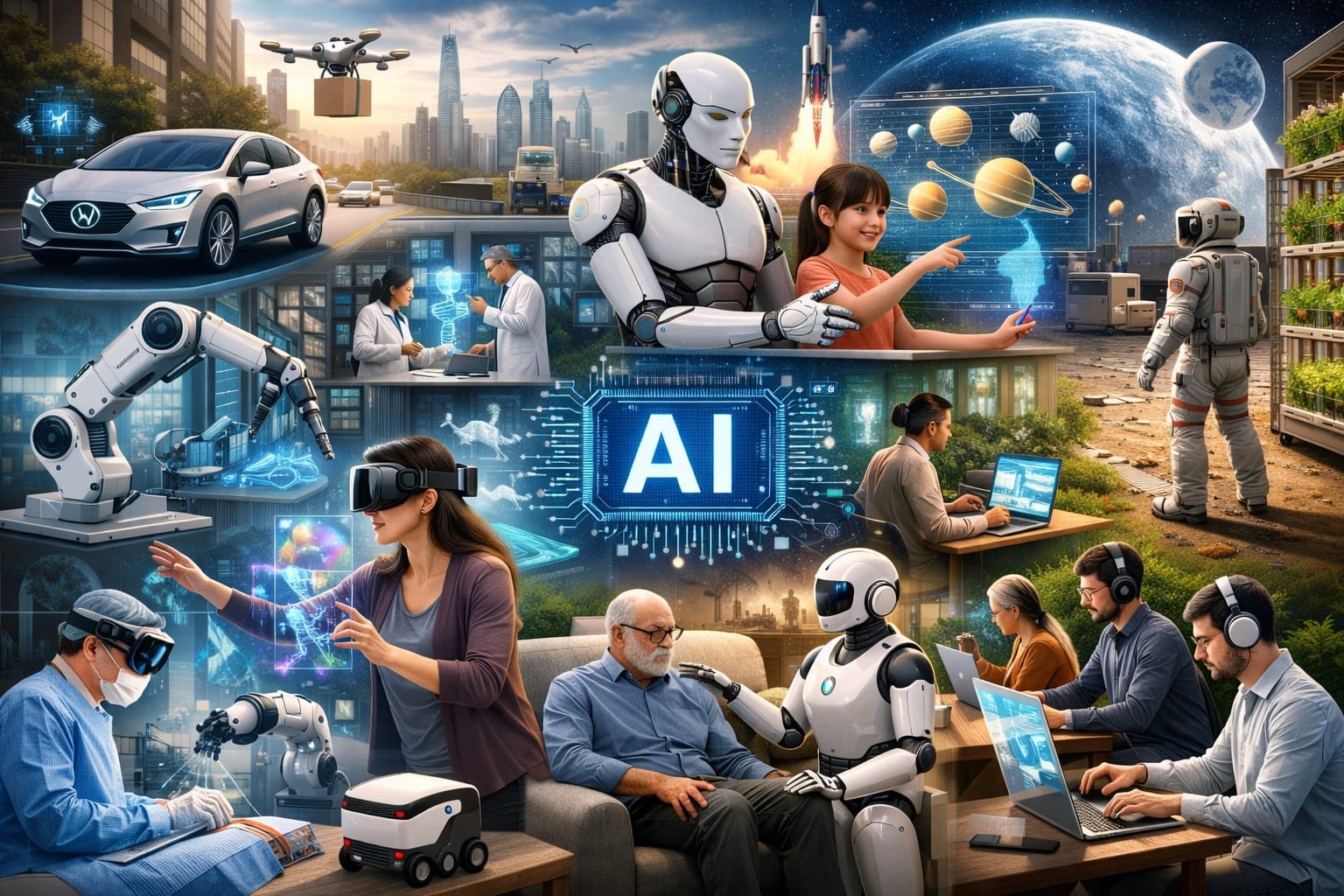 AI ಭವಿಷ್ಯವನ್ನು ಹೇಗೆ ಬದಲಾಯಿಸುತ್ತದೆ? ಮುಂದಿನ ದಶಕದಲ್ಲಿ ಮಾನವ ಜೀವನದಲ್ಲಿ ನಡೆಯಲಿರುವ ದೊಡ್ಡ ಬದಲಾವಣೆಗಳು